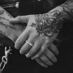 CHROME HEARTS DAGGER SPACER RING  6MM