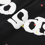 Sp5der Classic Flame Logo Graffiti Pant-Black #146