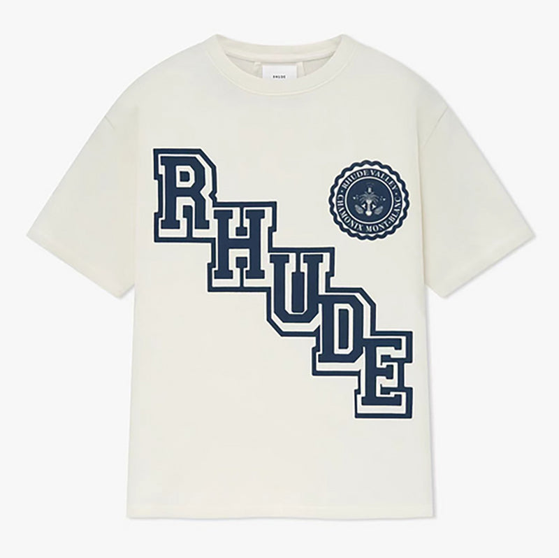 Rhude Collegiate Crest T-Shirt