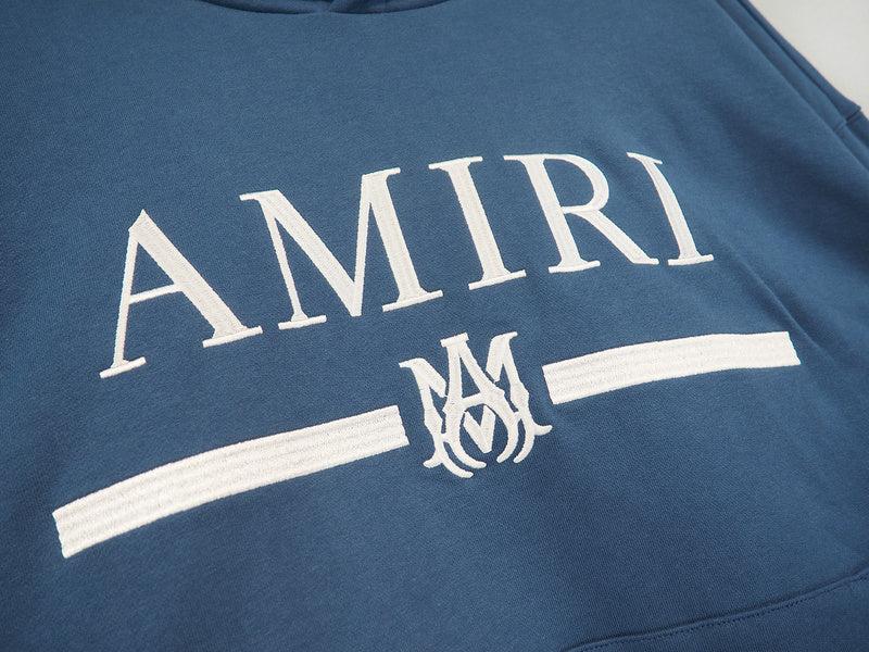 AMIRI Hoodie Navy blue