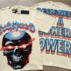 GODSPEED Skull With Flaming Eyes T-shirt