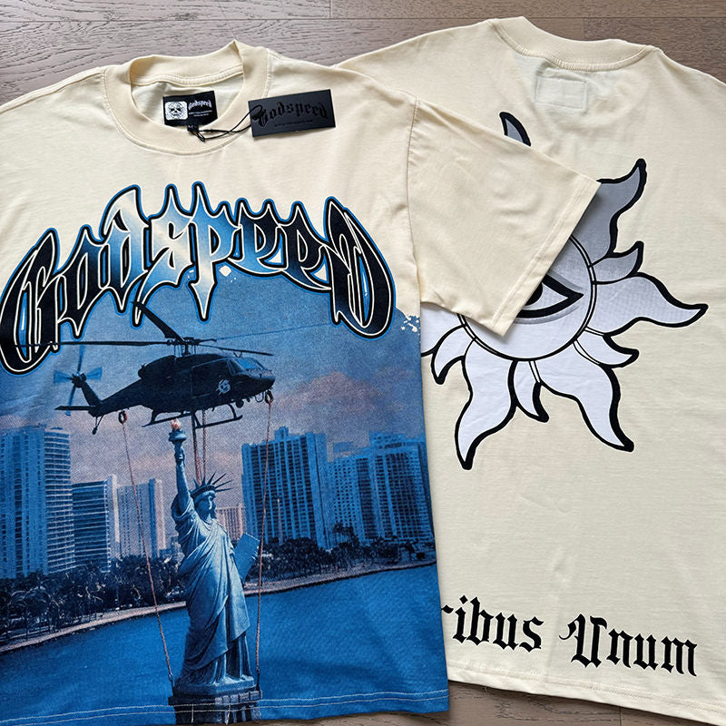 GODSPEED Statue Of Liberty T-shirt